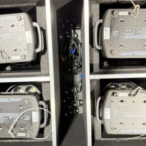 4PK Elation Professional Proteus Rayzor 760 RGBW LED Moving Head Wash Fixture with SparkLED Effect