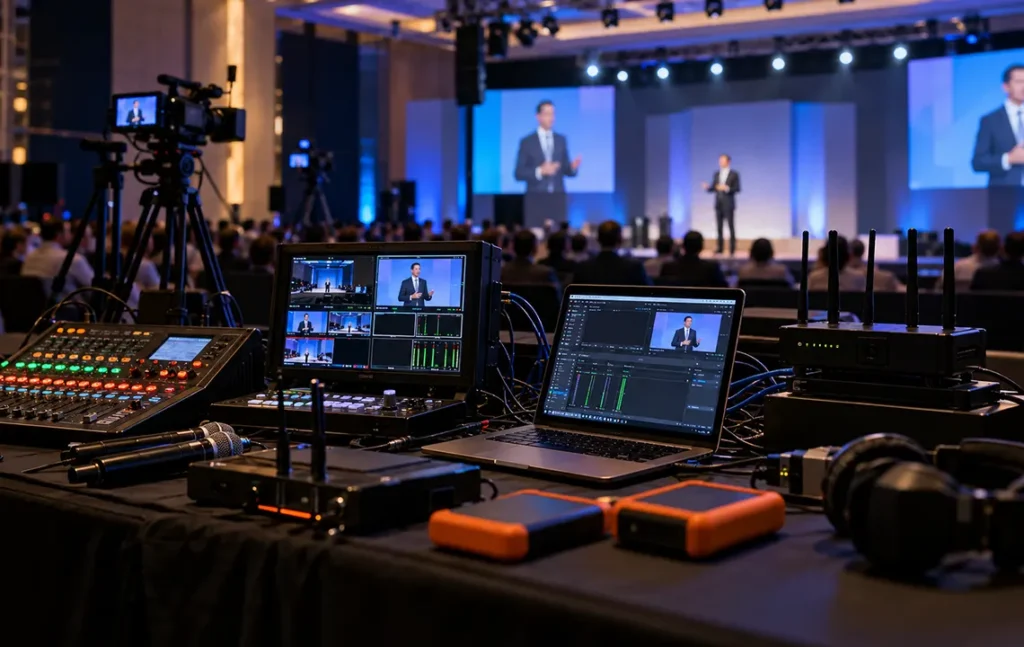 Corporate Livestream Backup Planning: Internet, Audio and Recording