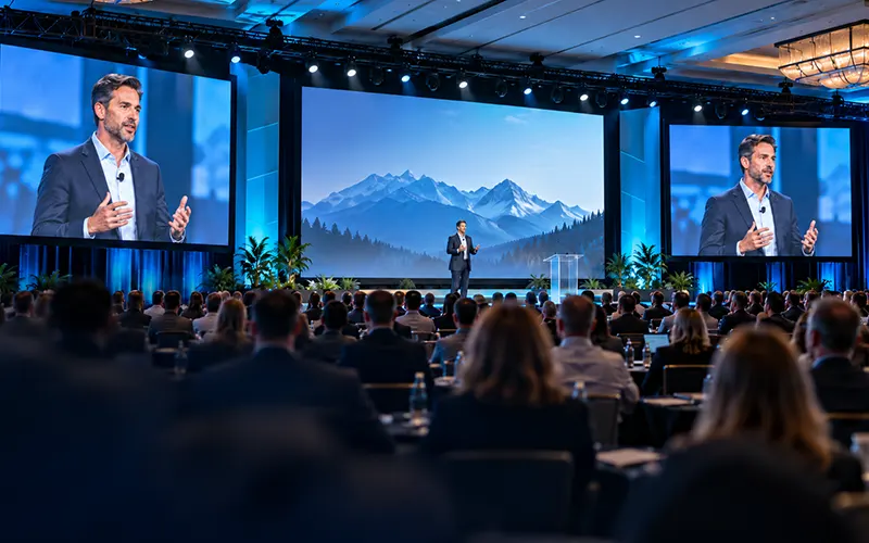 IMAG for Conferences:When Your Audience Needs Live Camera Screens